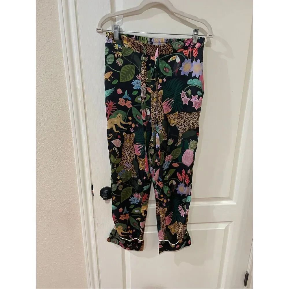 Karen Mabon Summer Garden pajama pants size small